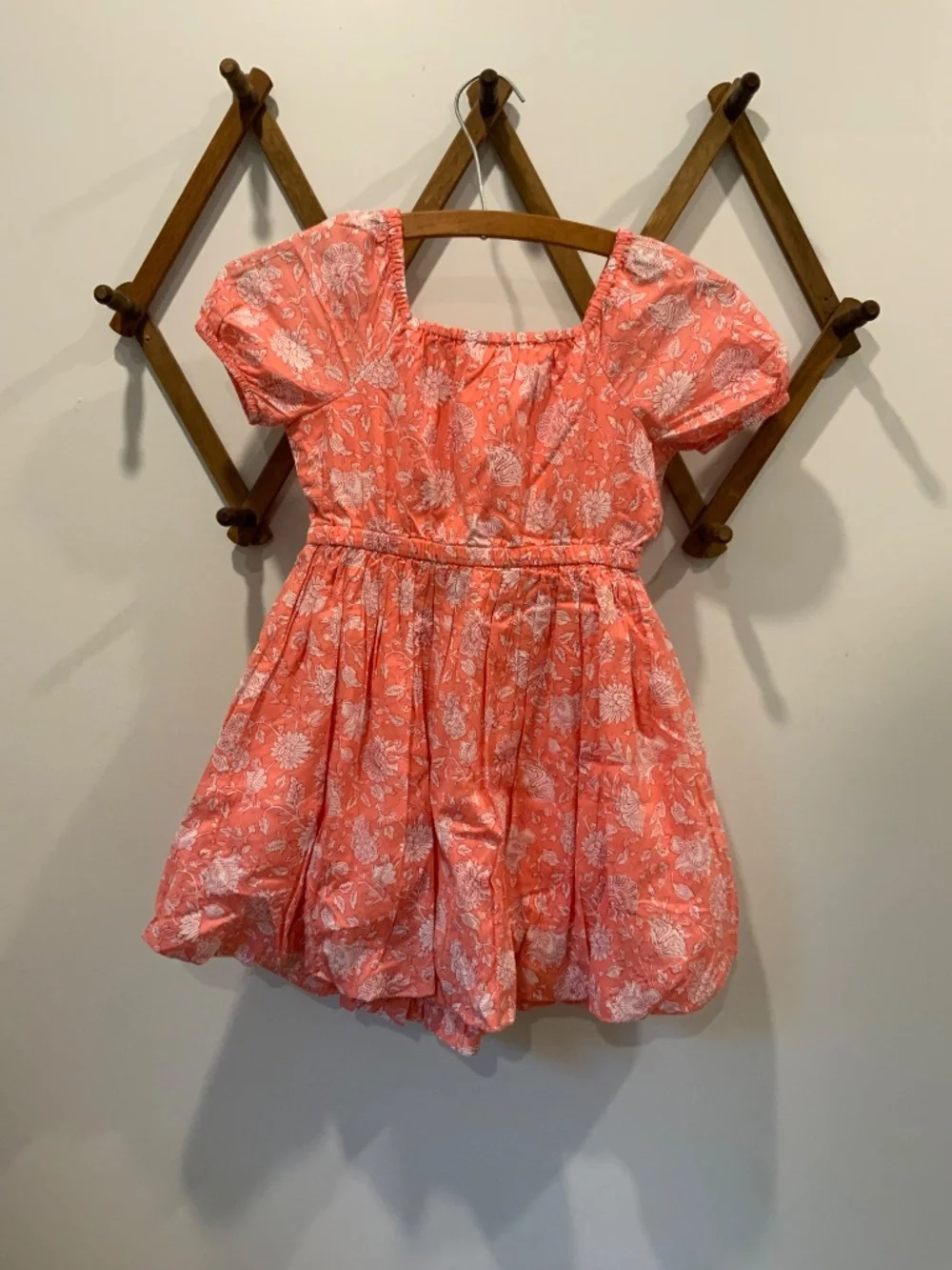 Crewcuts Floral Bubble Hem Dress Size 7